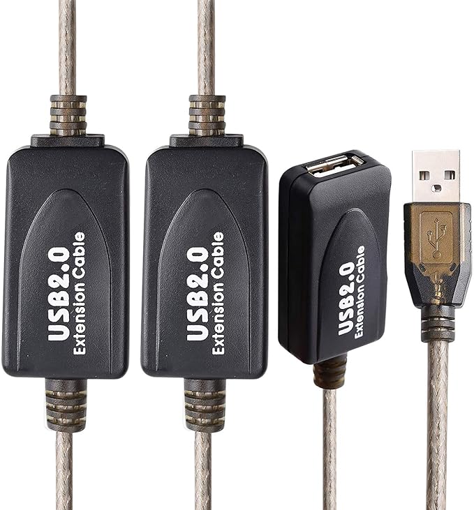 LDKCOK USB 2.0 Type A Male to A Female Active Repeater Extension Cable 100ft - Image 3