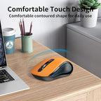 Wireless Mouse Ergonomic, Side Buttons Mouse, 2400 DPI, Silent and Anti Slip - Image 3
