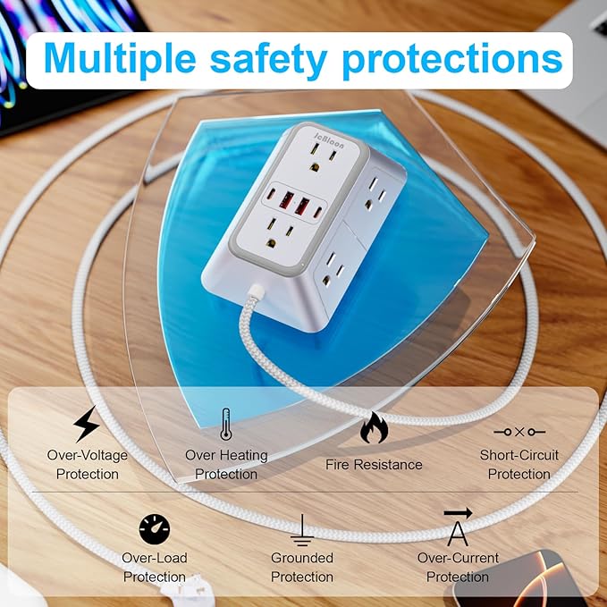Power Strip Extension Cord - Image 6