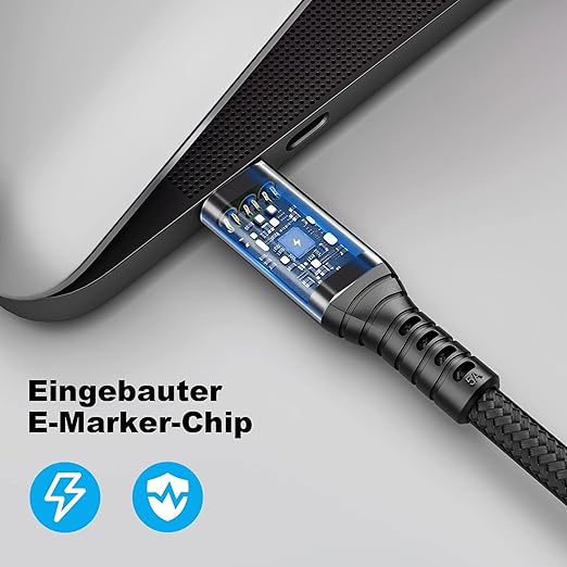 usb c 3.1 cable, usb c 10gbps type c data transfer cable 4K Video Output 100W - Image 7
