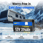 12V 314Ah Lithium LiFePO4 Battery Mini - Image 9