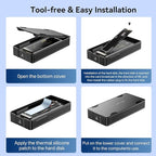 ANYOYO 80Gbps M.2 NVMe SSD Enclosure - Image 8