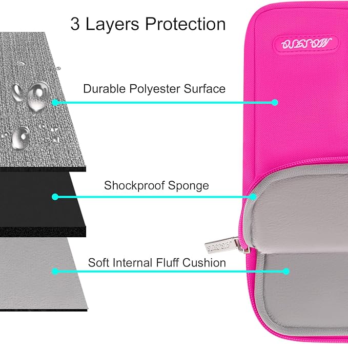 MOSISO Laptop Case 13.3 inch, 13-13.3 inch Laptop Sleeve Compatible - Image 3