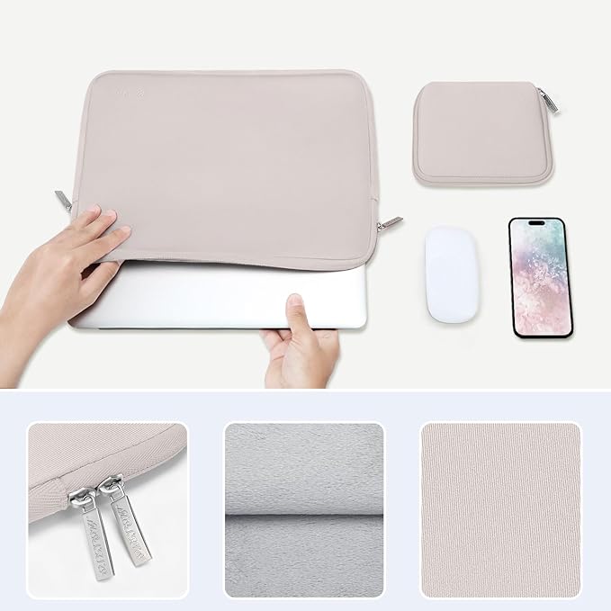 MOSISO Laptop Case 13.3 inch, 13-13.3 inch Laptop Sleeve Bag Compatible - Image 4