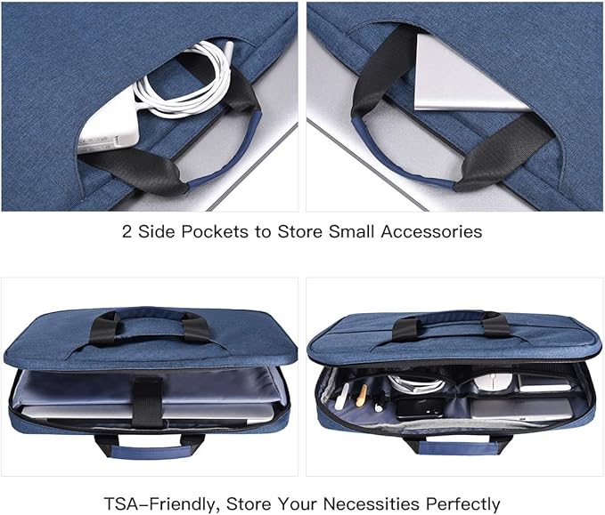 15.6 Inch Laptop Sleeve Bag, Waterproof Men Women TSA Case - Image 6