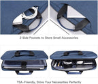 15.6 Inch Laptop Sleeve Bag, Waterproof Men Women TSA Case - Image 6