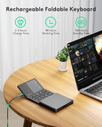 Samsers Multi-Device Foldable Bluetooth Keyboard - Image 4