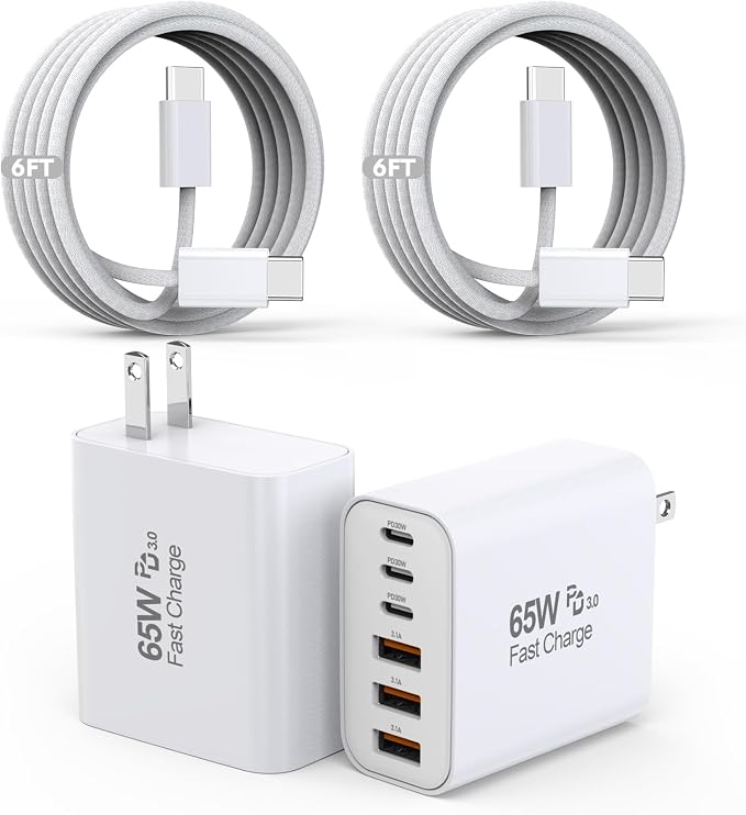 65W USB C Charger Block, USB C Power Adapter by Kruidvat