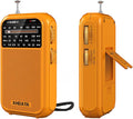 XHDATA D220 Portable Radio AM FM SW Shortwave Receiver Pocket Radios, 2AA by XHDATARADIO
