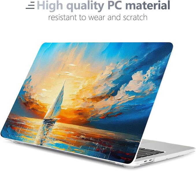 Batianda Design Case for M1 MacBook Air 13 Inch Model A2337 A2179 A1932 2021 - Image 2