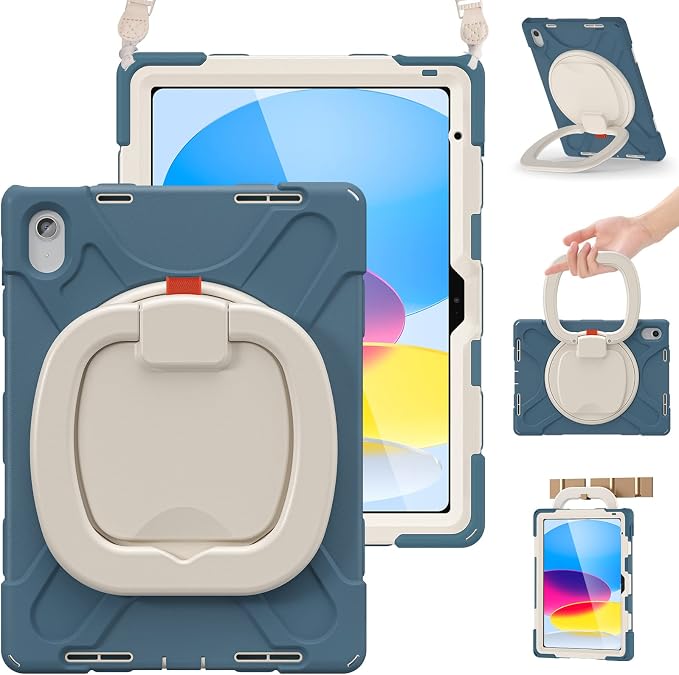 BRAECN Case for iPad 11th/10th Generation 11”/10.9'' 2025/2022-Heavy Duty by BRAECN