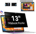 Privacy Screen MacBook Pro 13 Inch/MacBook Air 13 in, Magnetic Removable Anti by Protescreen