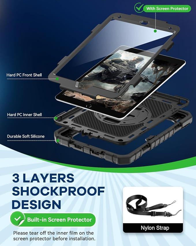 Cantis Case for iPad 9th/8th/7th Generation - Image 3