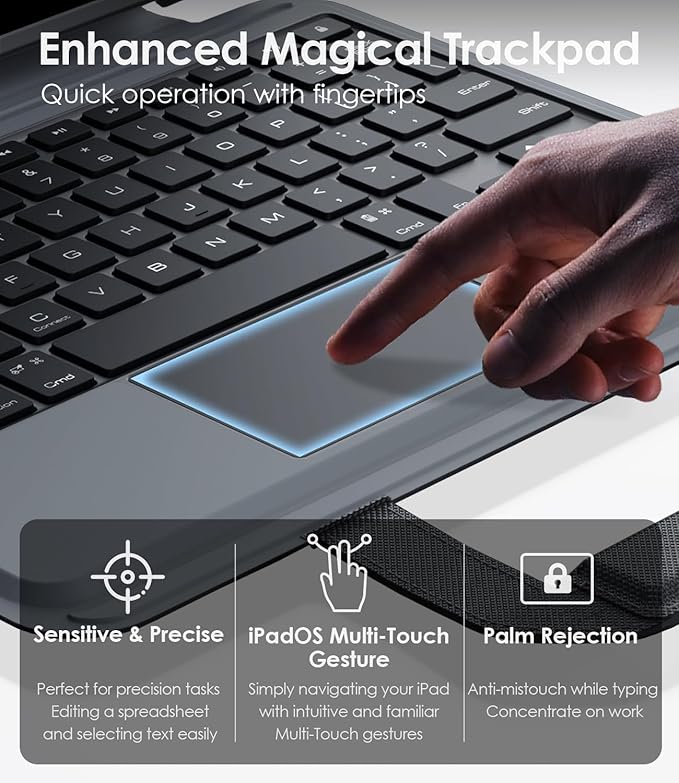 Nillkin Carry Go Keyboard Case for iPad Pro 11 inch 2024 - Image 5