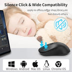 Wireless Mouse for Laptop, Chromebook, Silent Wireless Mouse - Image 3