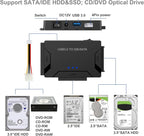 USB 3.0 to SATA IDE Adapter, Hard Drive Reader External Ultra Recovery - Image 6