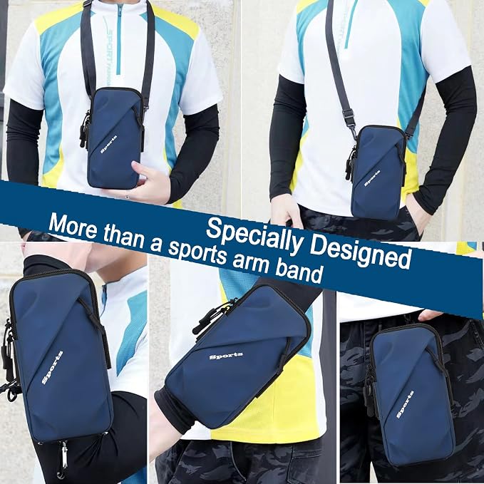 Phone Holder Arm Bands, Small Crossbody Shoulder Holsters Bag - Image 2