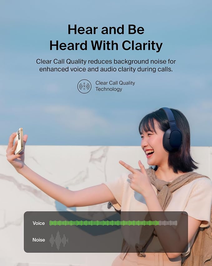 Belkin SoundForm Surround Bluetooth Over-Ear Headphones - Image 3