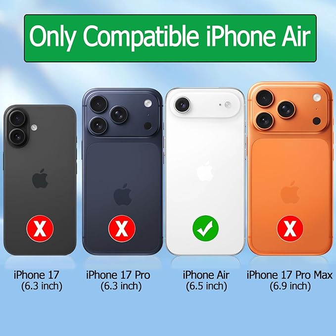 Battery Case for iPhone Air, Upgraded 12000mAh Rechargeable Portable Charging - Image 2