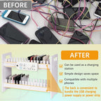 Cell Phone Holder Classroom Cell Phone Storage 2-Tier Multiple Cell Phone Stand - Image 4