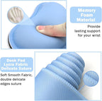 Large Keyboard Mouse Pad Set, Extended Mouse Pad+Keyboard Wrist Rest Support - Image 4