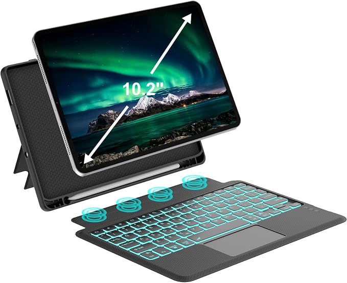 Touch for iPad 9th/8th/7th Generation Case by KVAGO