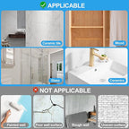 Large Adhesive Hooks for Hanging Heavy Duty Wall Hooks Self Adhesive Towel Coat - Image 4