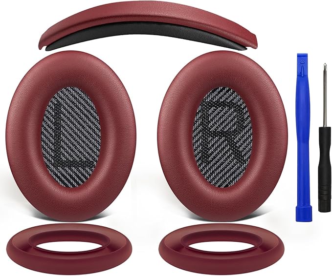 SOULWIT Ear Pads Cushions + Headband + Silicone Earpads Cover Protector by SOULWIT