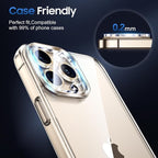 UniqueMe for 3 Pack iPhone 16 Pro/iPhone 16 Pro Max Camera Lens Protector - Image 6