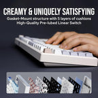 EPOMAKER Galaxy100 QMK/VIA Wireless Gaming Keyboard, Aluminum Shell, - Image 7