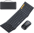 ProtoArc Foldable Keyboard and Mouse, XKM01 True Full-Size Folding Bluetooth by ProtoArc