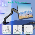 WALI Ultrawide Monitor Arm for 17 to 49 Inch Heavy Duty Curved Screens - Image 6