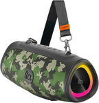 Portable Bluetooth Speaker 60W RMS, 90W Peak Loud Subwoofer Wireless Stereo by Tazata