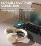 Atom Max - Hybrid Active Noise Cancelling Headphones, Hi-Res Audio, Wireless - Image 7