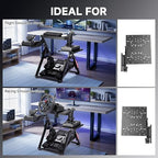 GTPLAYER Flight Racing Simulation Stand Foldable Gaming Stand Compatible - Image 3