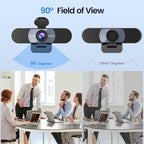 EMEET 1080P Webcam, C960 Web Camera - Image 4