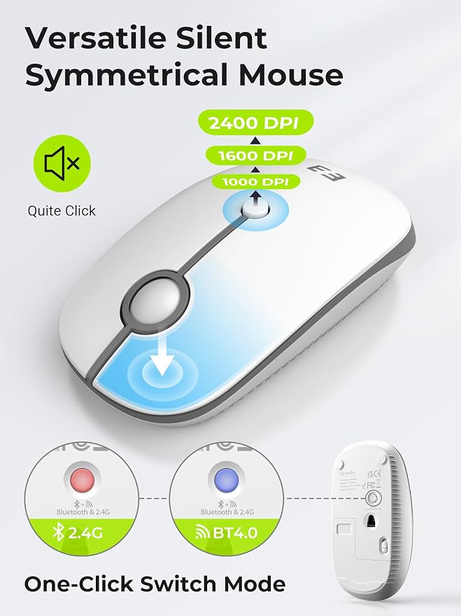 seenda Bluetooth Keyboard and Mouse - Image 5