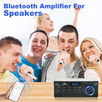 AK45 Stereo Home Audio Amplifier, 5.0 Mini Bluetooth Receiver, 300W *2 Blutooth - Image 5