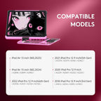 GUSGU Transparent Case with Wireless Keyboard - Image 2
