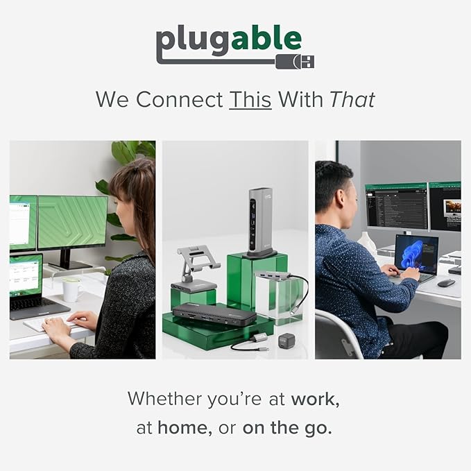 Plugable 5-in-1 Thunderbolt 4 Hub, Single 8K or Dual 4K Display, 4K HDMI - Image 8