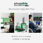Plugable Thunderbolt 4 Dock for Dual 4K or 8K Display – 100W Charging Docking - Image 8