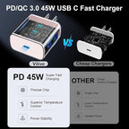 45W USB C Super Fast Charger Type C Charger Fast Charging Android Phone Charger - Image 3