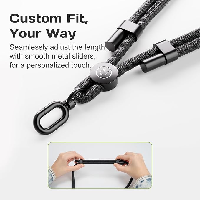 Phone Lanyard, Phone Strap, Adjustable Anti-Theft Crossbody Strap - Image 3