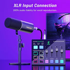 TONOR Audio Interface and Microphone Set, Podcast Equipment Bundle, USB Audio - Image 2