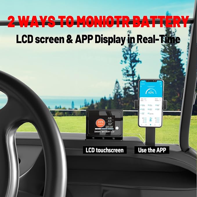36V 166Ah Golf Cart Lithium LiFePO4 Battery - Image 5