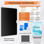 Privacy Screen for MacBook Pro 14 Inch, Matte Anti Glare Blue Light Filter - Image 7