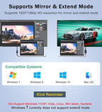USB 3.0 to HDMI Adapter, USB 3.0 Hub - Image 5