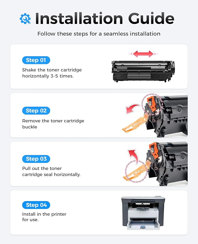 12A Black Toner Cartridge 2-Pack Replacement - Image 4