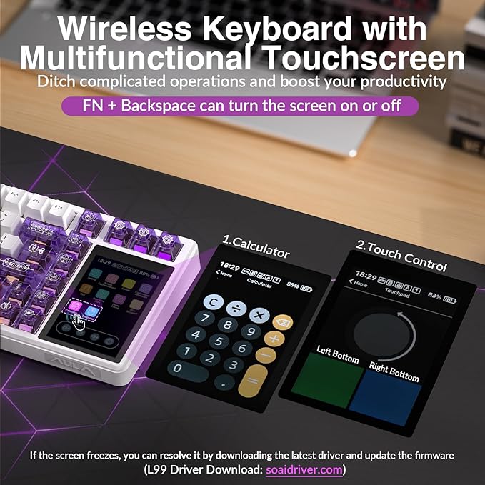 Aula L99 Wireless Mechanical Keyboard - Image 4