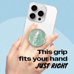 OnTheGrip Cute Natural Seashell Design Round Shape Collapsible Mobile Phone - Image 2